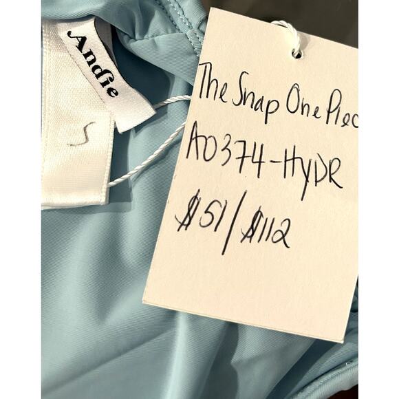Andie Swim The Snap One Piece in Hydrangea S NWT - Picture 3 of 4